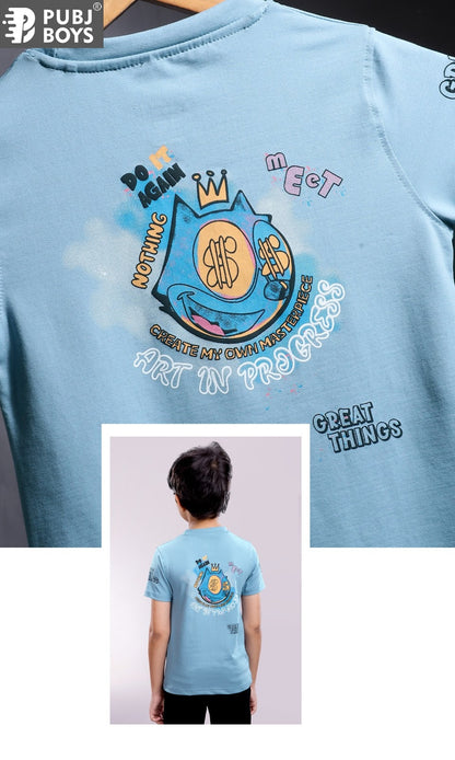 Pk 08 Pubj Lycra Boys Tshirt Wholesale Price