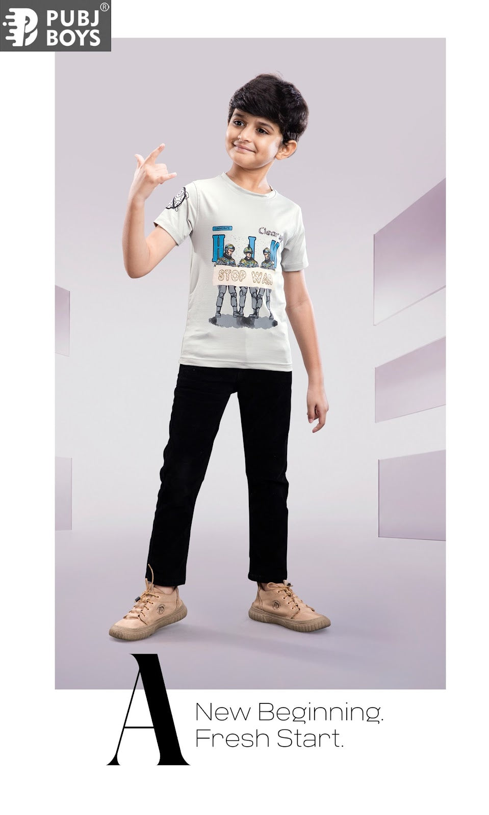 Pk 08 Pubj Lycra Boys Tshirt Wholesale Price
