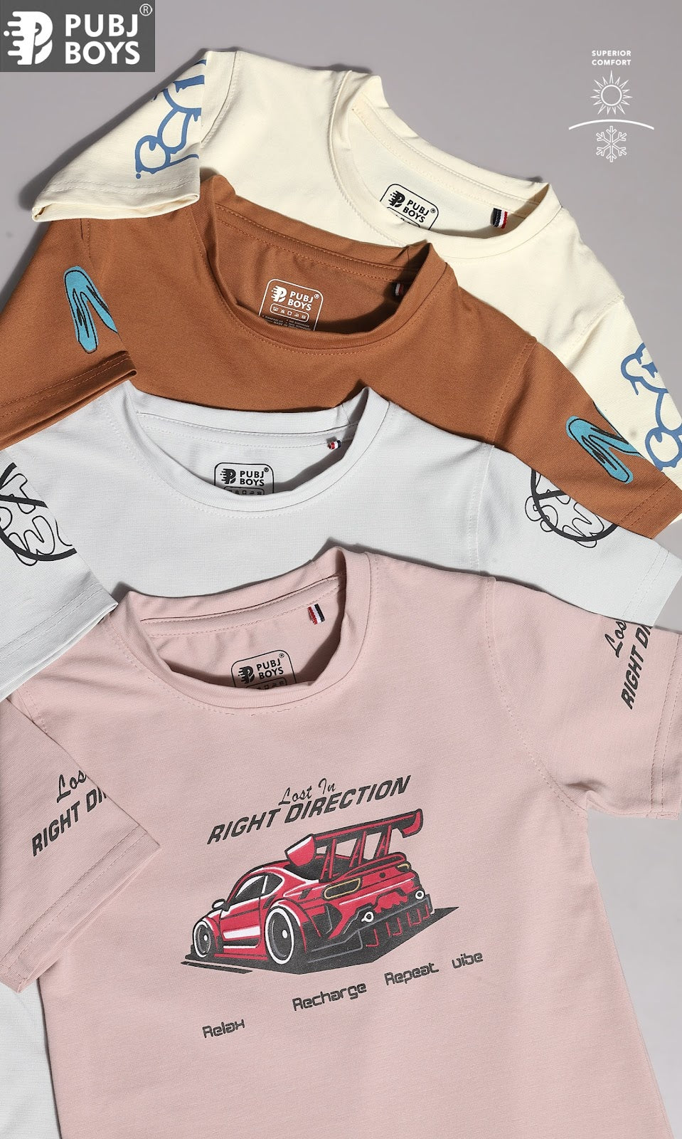 Pk 08 Pubj Lycra Boys Tshirt Wholesale Price