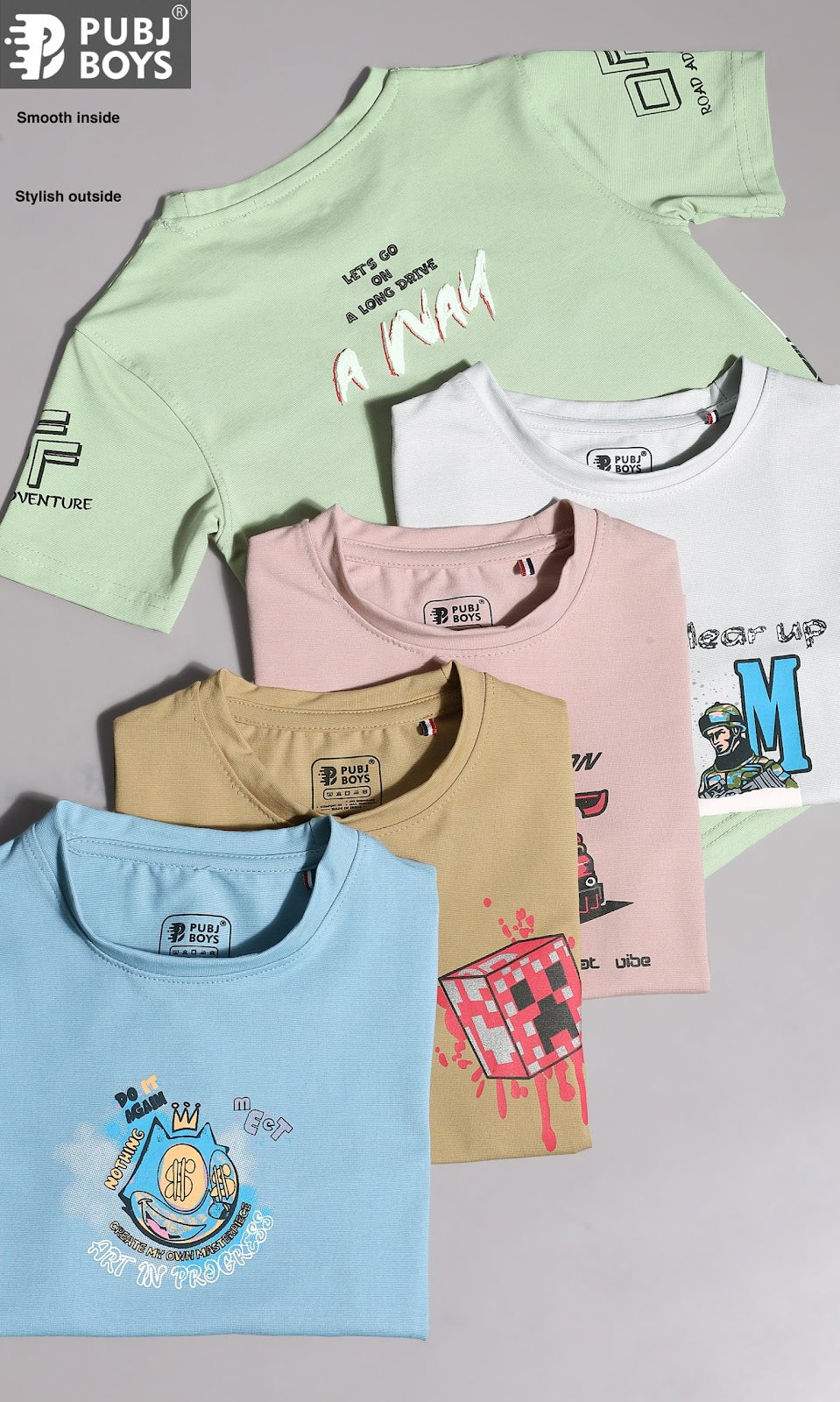 Pk 08 Pubj Lycra Boys Tshirt Wholesale Price