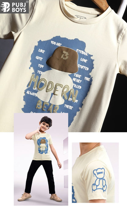 Pk 08 Pubj Lycra Boys Tshirt Wholesale Price