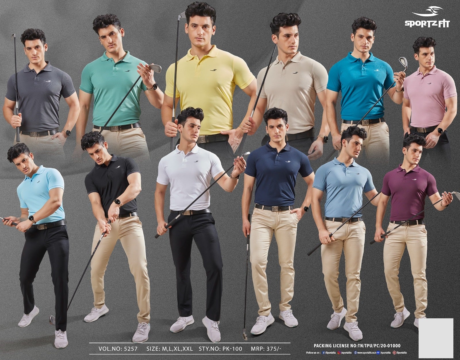 Pk 100 5257 Sportz Fit Pique Mens Tshirts Exporter Ahmedabad