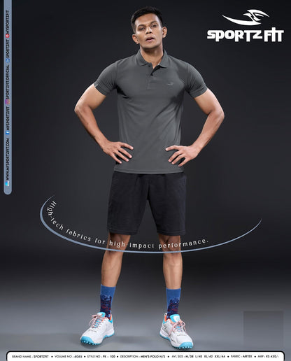 Pk 100 Vol 6065 Sportz Fit Airtex Mens Tshirts Exporter India