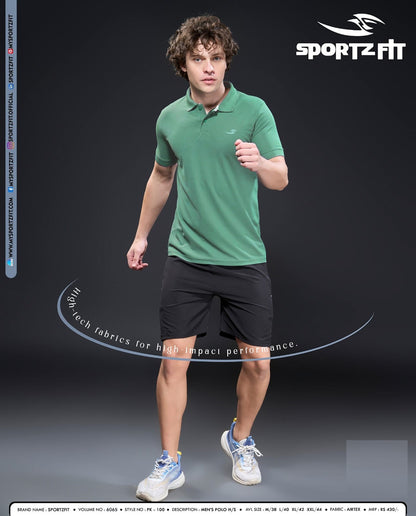 Pk 100 Vol 6065 Sportz Fit Airtex Mens Tshirts Exporter India