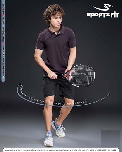 Pk 100 Vol 6065 Sportz Fit Airtex Mens Tshirts Exporter India