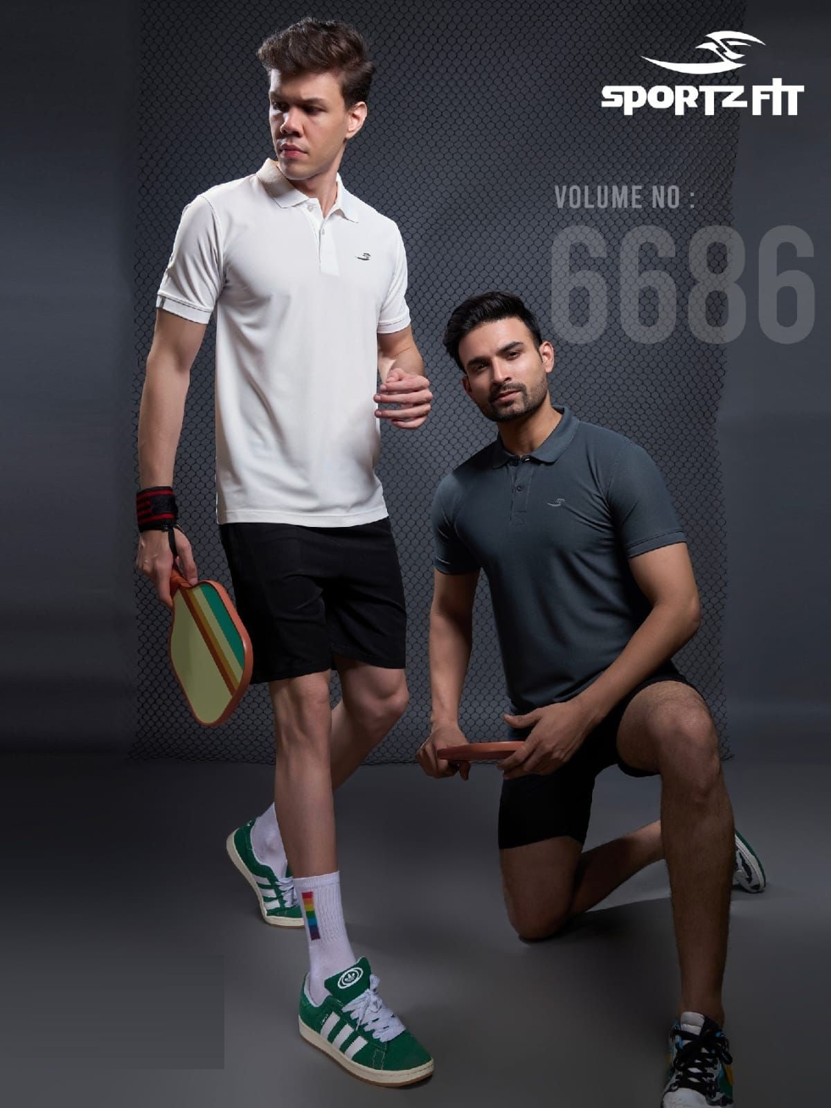 Pk 100 Vol 6686 Sportz Fit Airtex Mens Tshirts Wholesale Price