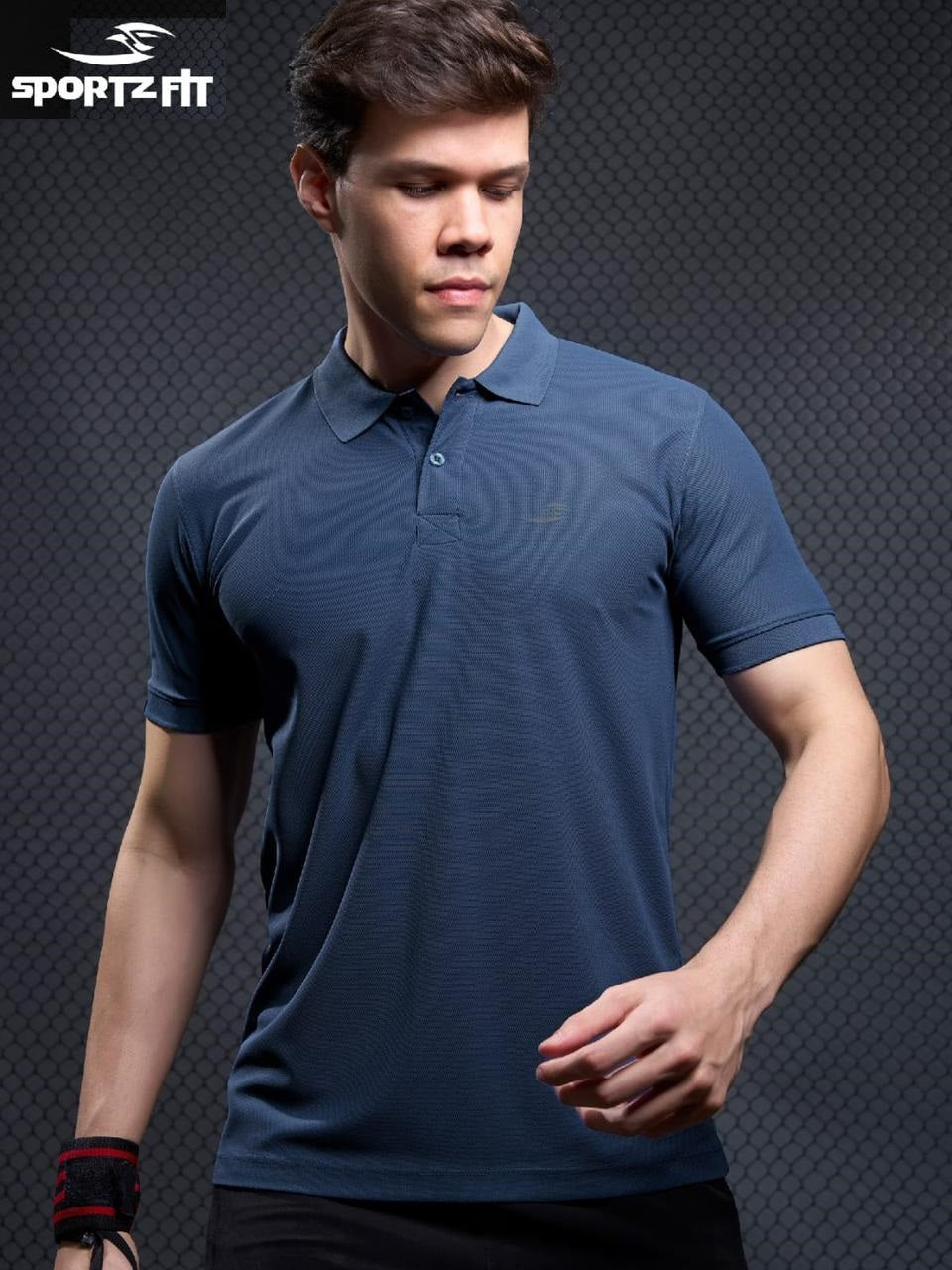 Pk 100 Vol 6686 Sportz Fit Airtex Mens Tshirts Wholesale Price