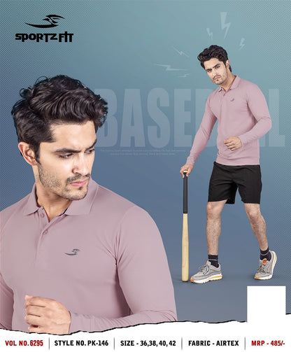 Pk 146 Vol 6295 Sportz Fit Airtex Mens Tshirts Supplier