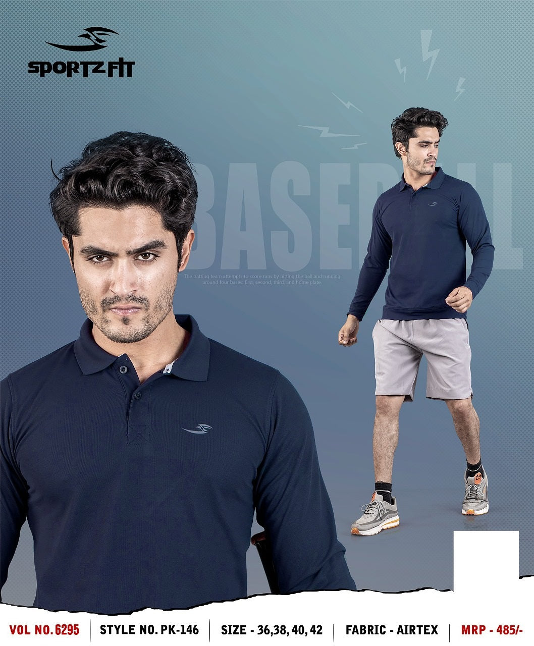 Pk 146 Vol 6295 Sportz Fit Airtex Mens Tshirts Supplier
