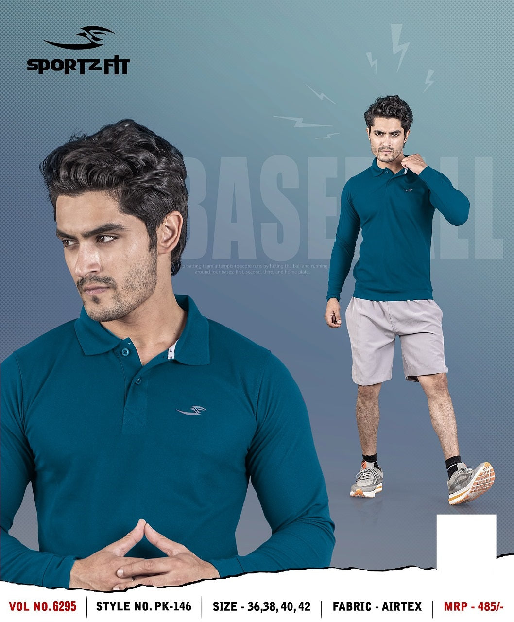 Pk 146 Vol 6295 Sportz Fit Airtex Mens Tshirts Supplier
