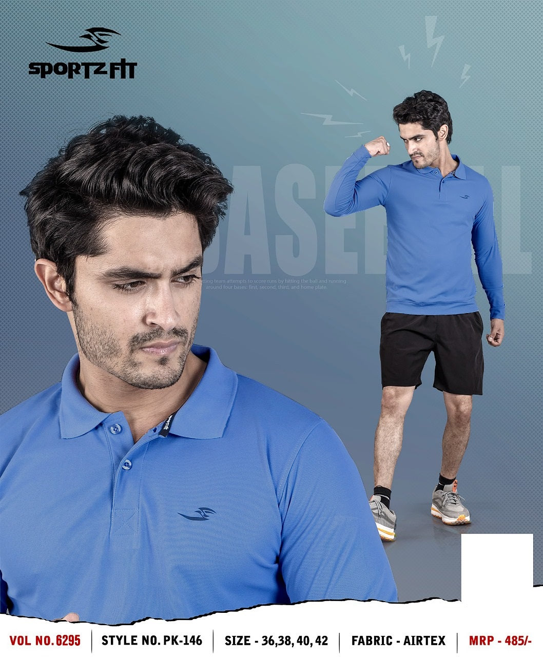 Pk 146 Vol 6295 Sportz Fit Airtex Mens Tshirts Supplier