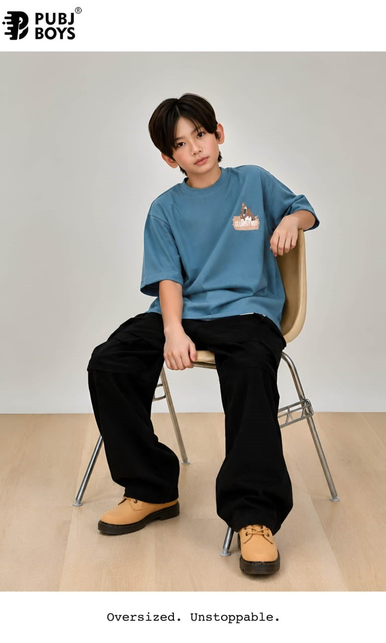 Pk 16 Down Shoulder Pubj Knit Boys Tshirt Wholesaler
