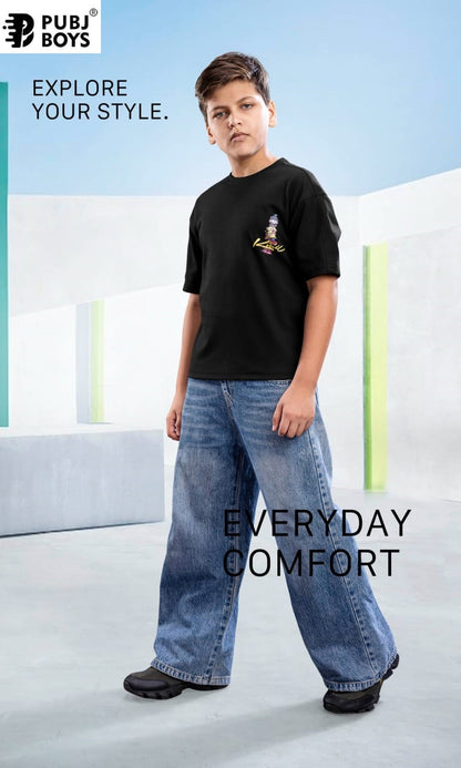 Pk 16 Down Shoulder Pubj Knit Boys Tshirt Wholesaler