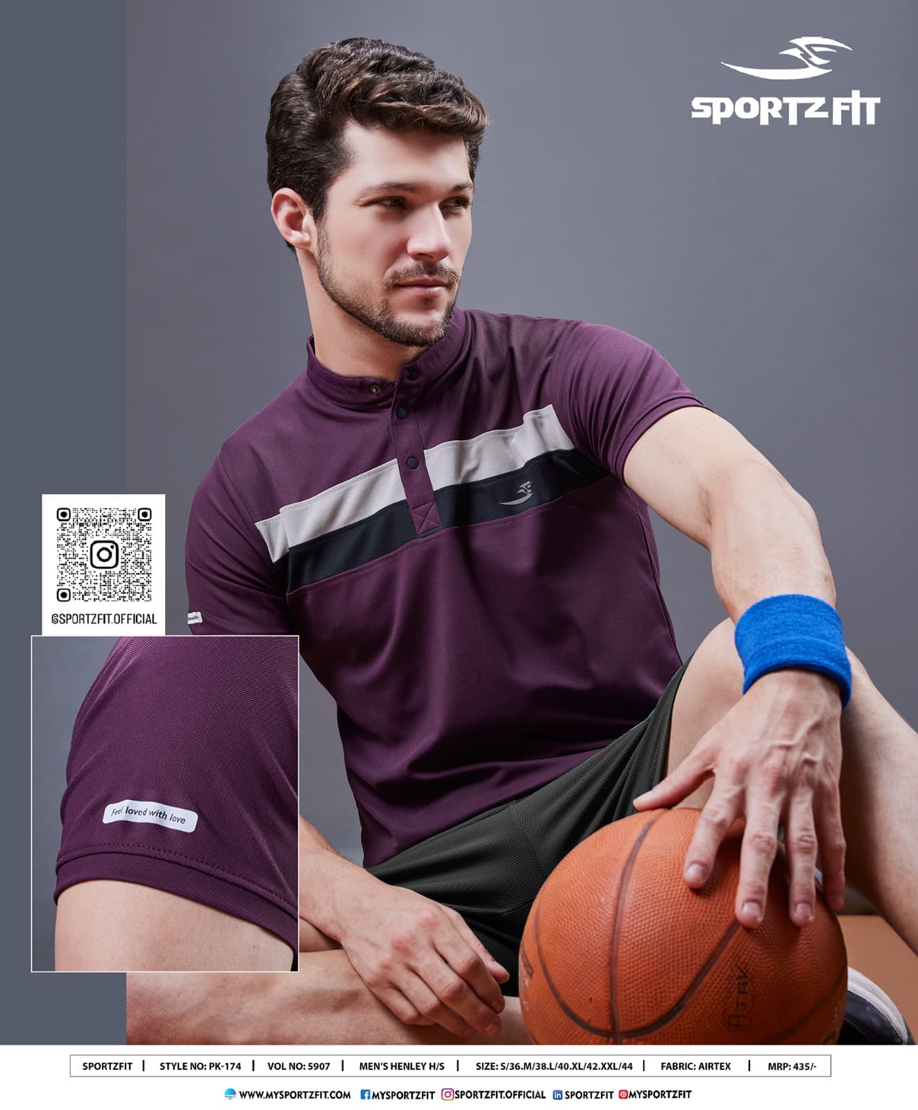 Pk 174 Vol 5907 Sportz Fit Airtex Mens Tshirts