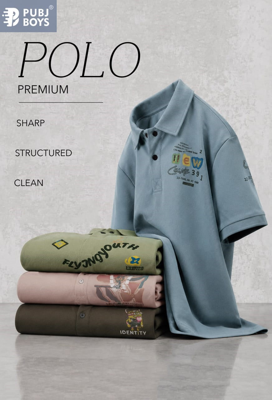 Pk 26 Collar Pubj Fake Cotton Boys Tshirt Exporter Ahmedabad