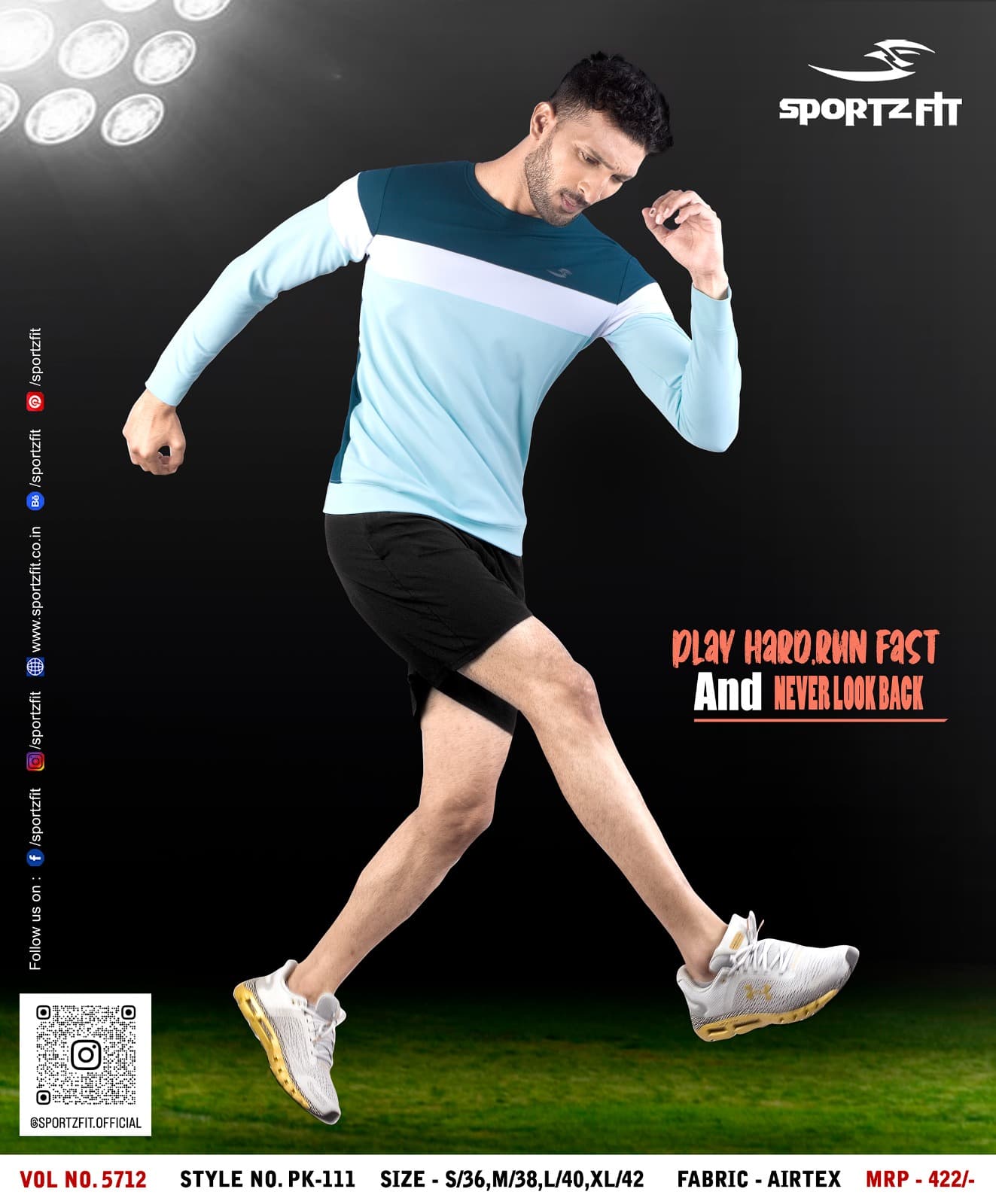 Pk Series 5712 Sportz Fit Mens Tshirts Manufacturer