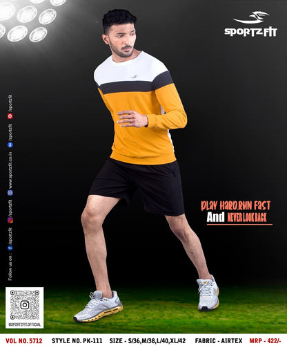 Pk Series 5712 Sportz Fit Mens Tshirts Manufacturer