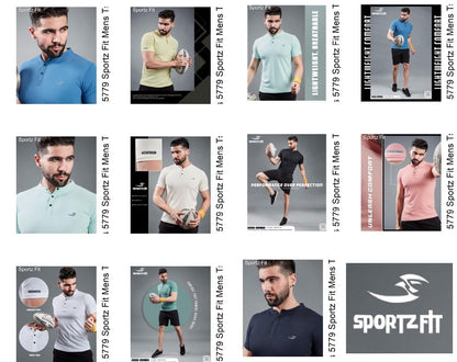 Pk Series 5779 Sportz Fit Airtex Mens Tshirts Exporter India