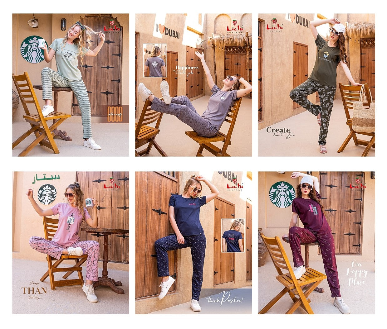 Plain-Print 030425 Lichi Tencil Pyjama Night Suits Manufacturer