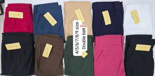 Plain 0407 China Women Pants Exporter