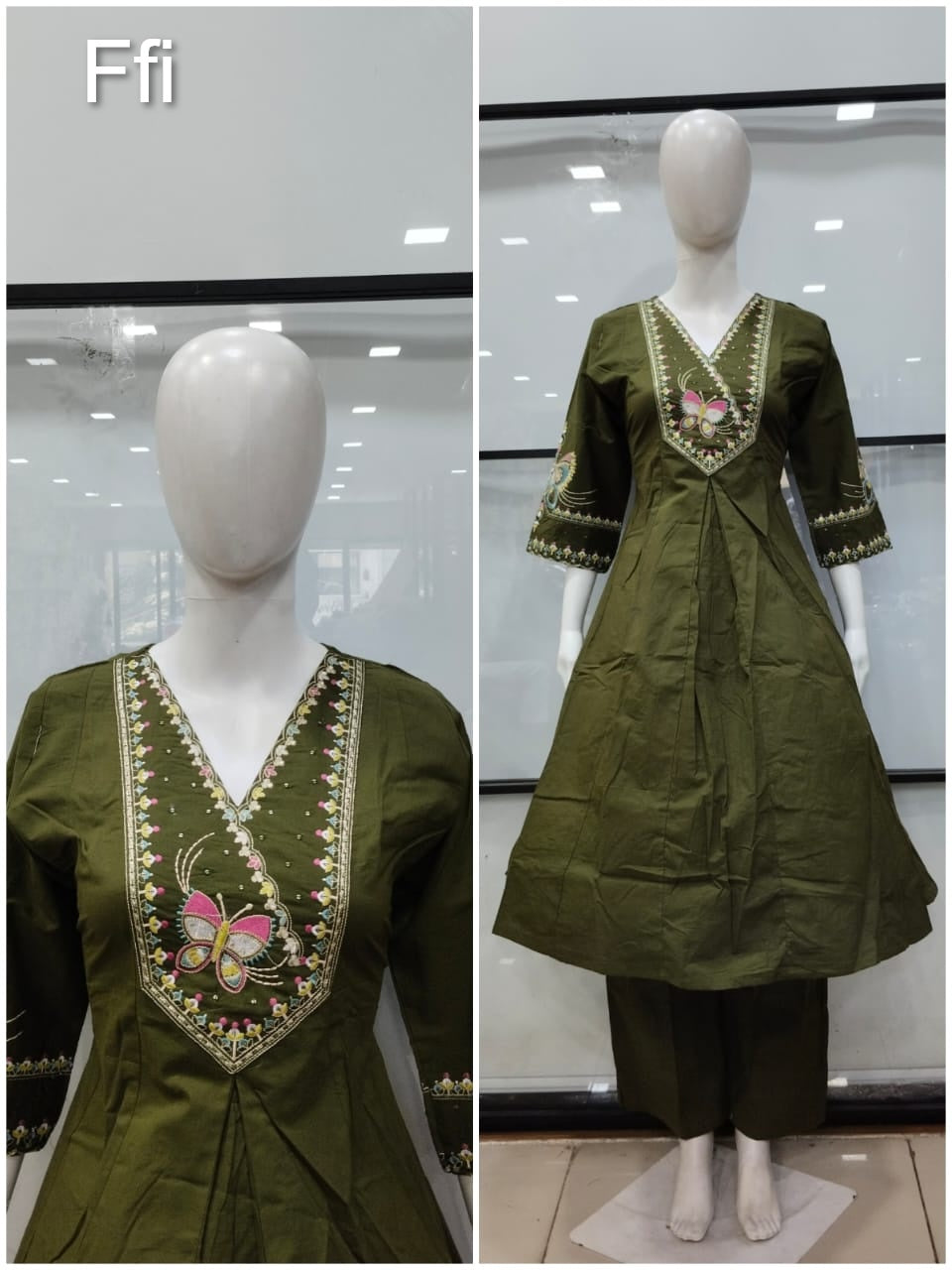 Plain 121225 Ffi Cotton Co Ord Set Wholesale Price