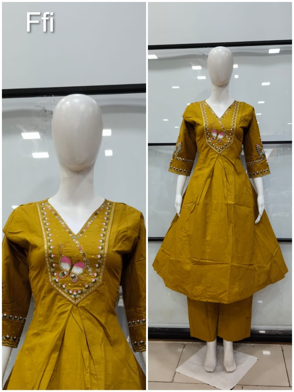 Plain 121225 Ffi Cotton Co Ord Set Wholesale Price