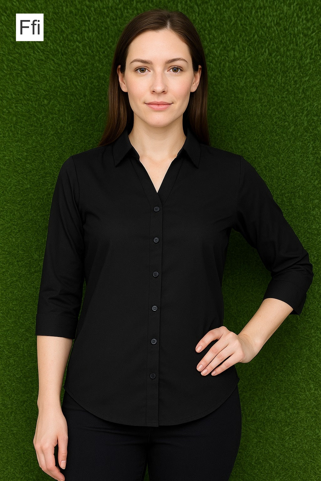 Plain 1508 Ffi Imported Women Shirts Wholesaler Gujarat