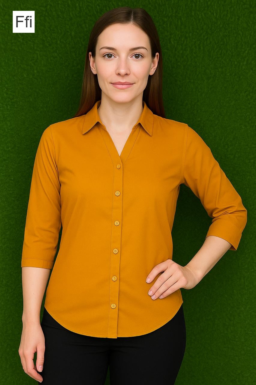 Plain 1508 Ffi Imported Women Shirts Wholesaler Gujarat