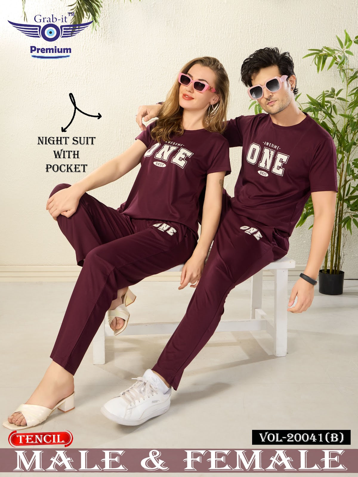 Plain 20041 B Grab It Tencil Mens Co Ord Set Manufacturer Ahmedabad