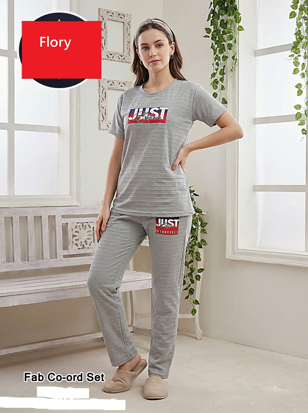 Plain 2404 Flory Cotton Co Ord Set Wholesaler Ahmedabad