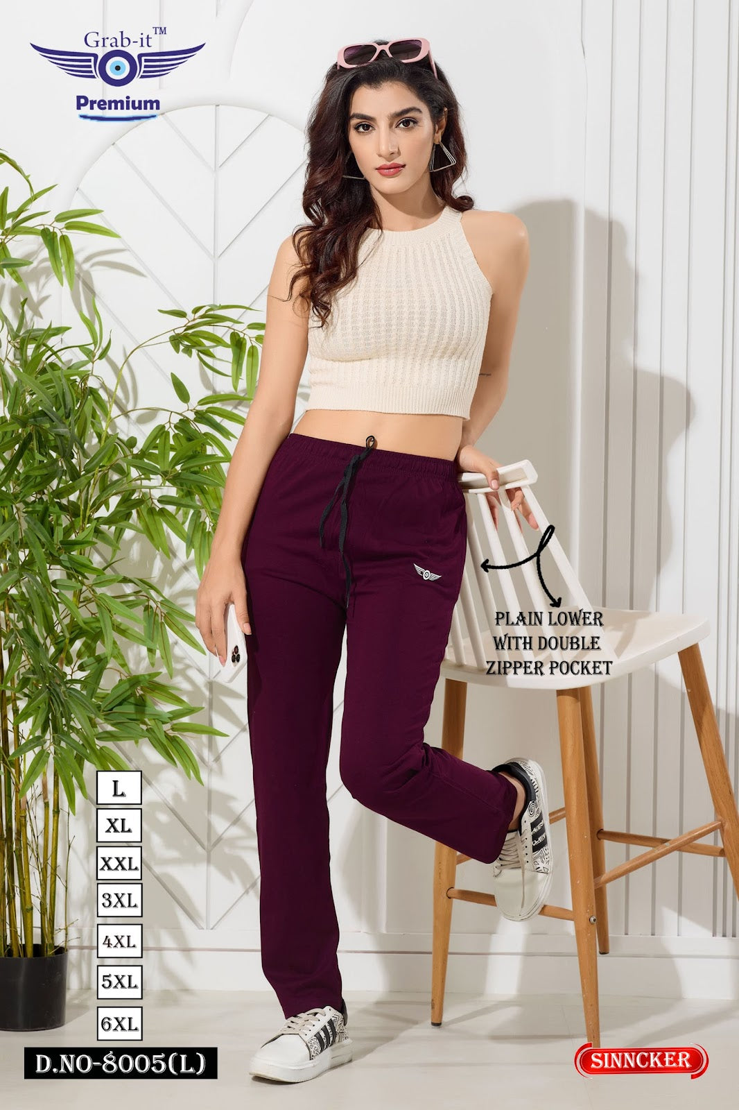 Plain 8005 L Grab It Sincker Women Night Lower Manufacturer Ahmedabad