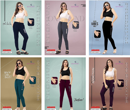 Plain Design 2260 Kavyansika Tencil Jegging Wholesaler Ahmedabad