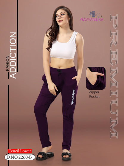 Plain Design 2260 Kavyansika Tencil Jegging Wholesaler Ahmedabad