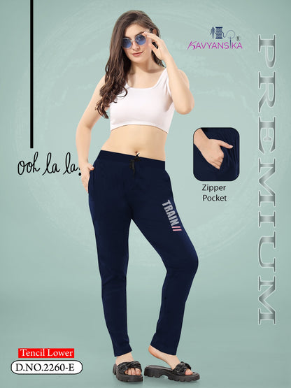 Plain Design 2260 Kavyansika Tencil Jegging Wholesaler Ahmedabad