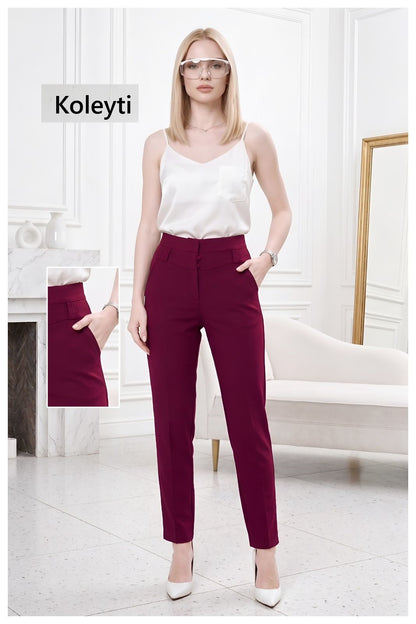 Plain Formal Koleyti Women Pants Manufacturer Gujarat