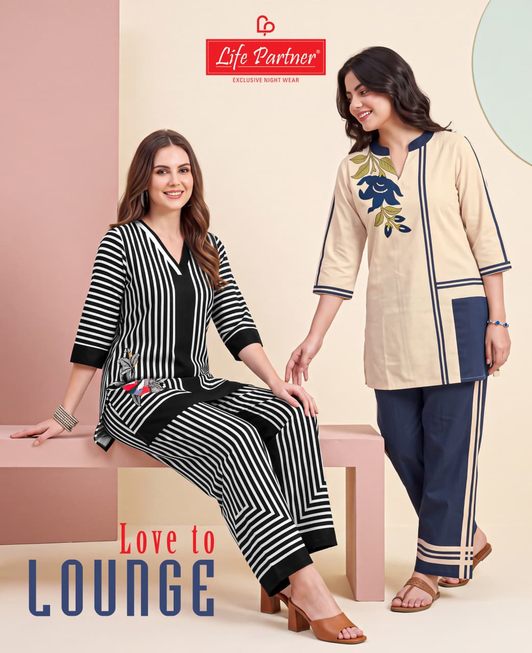 Plain Print 061026 Life Partner Linen Co Ord Set Supplier