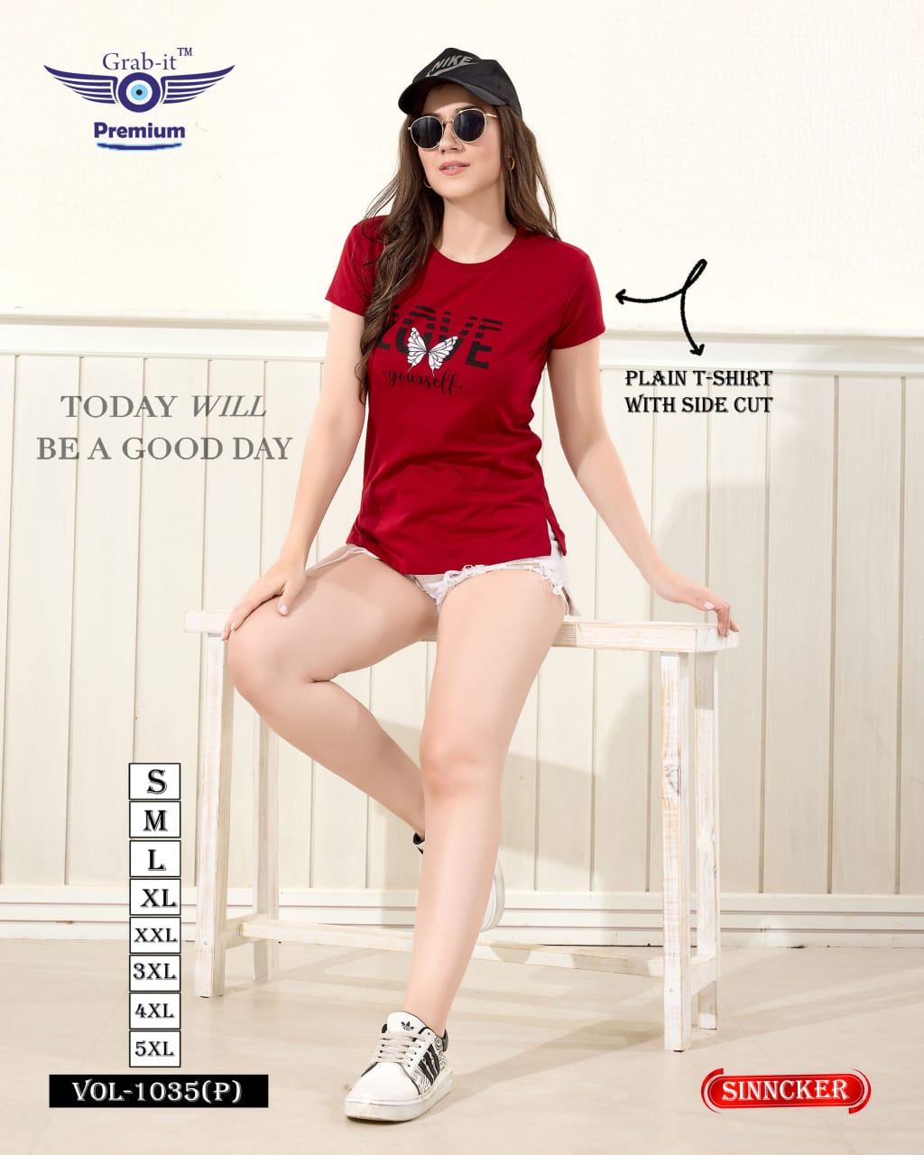 Plain Vol 1035 P Grab It Sincker Women Tshirt Supplier Ahmedabad
