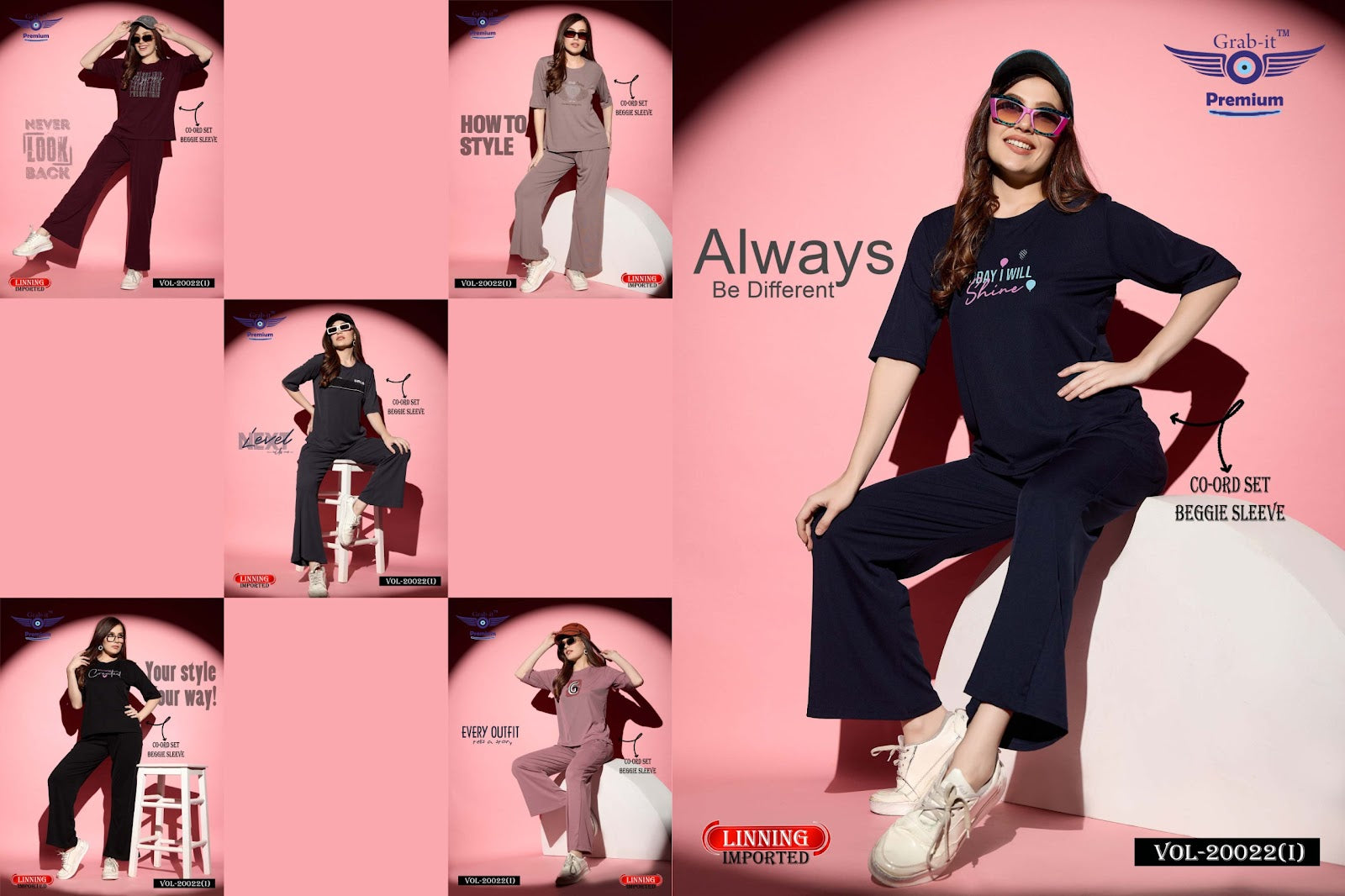 Plain Vol 20022 I Grab It Imported Co Ord Set Manufacturer Gujarat