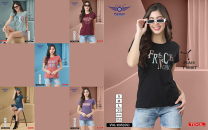 Plain Vol 2089 S Grab It Tencil Women Tshirt Manufacturer Ahmedabad