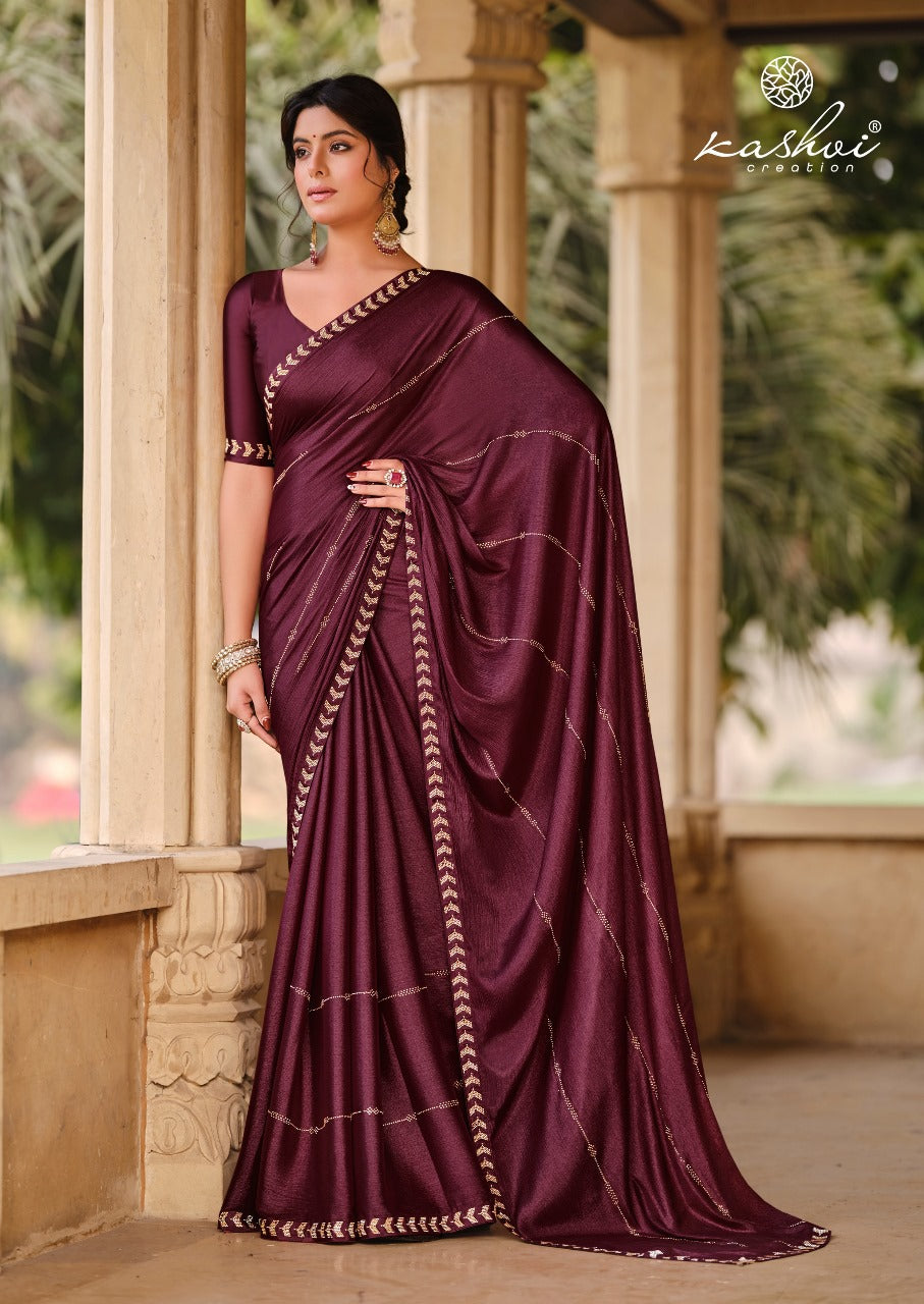Platinum Vol 8 Kashvi Creation Soft Silk Sarees Exporter Ahmedabad