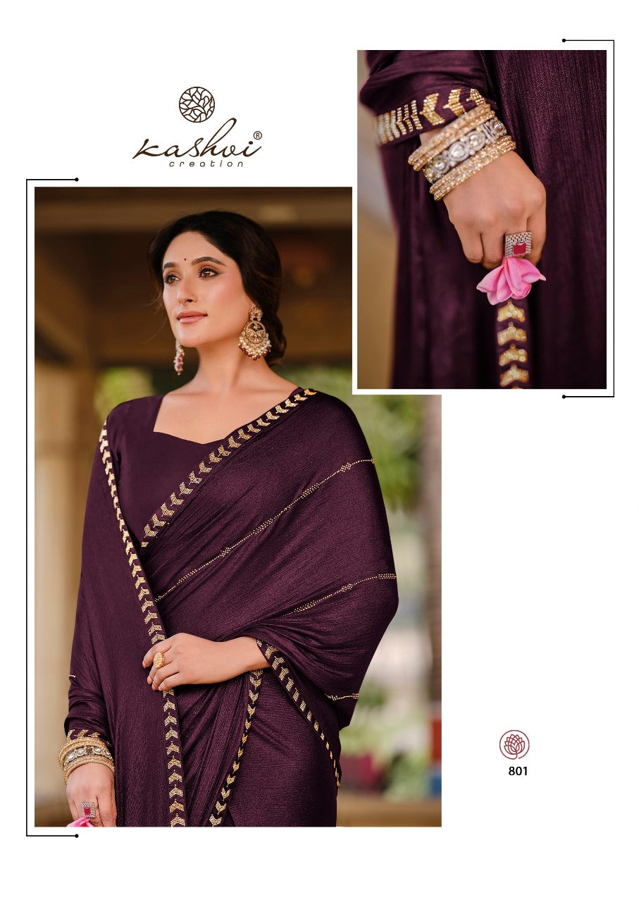Platinum Vol 8 Kashvi Creation Soft Silk Sarees Exporter Ahmedabad