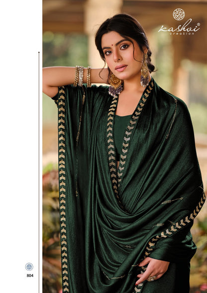Platinum Vol 8 Kashvi Creation Soft Silk Sarees Exporter Ahmedabad