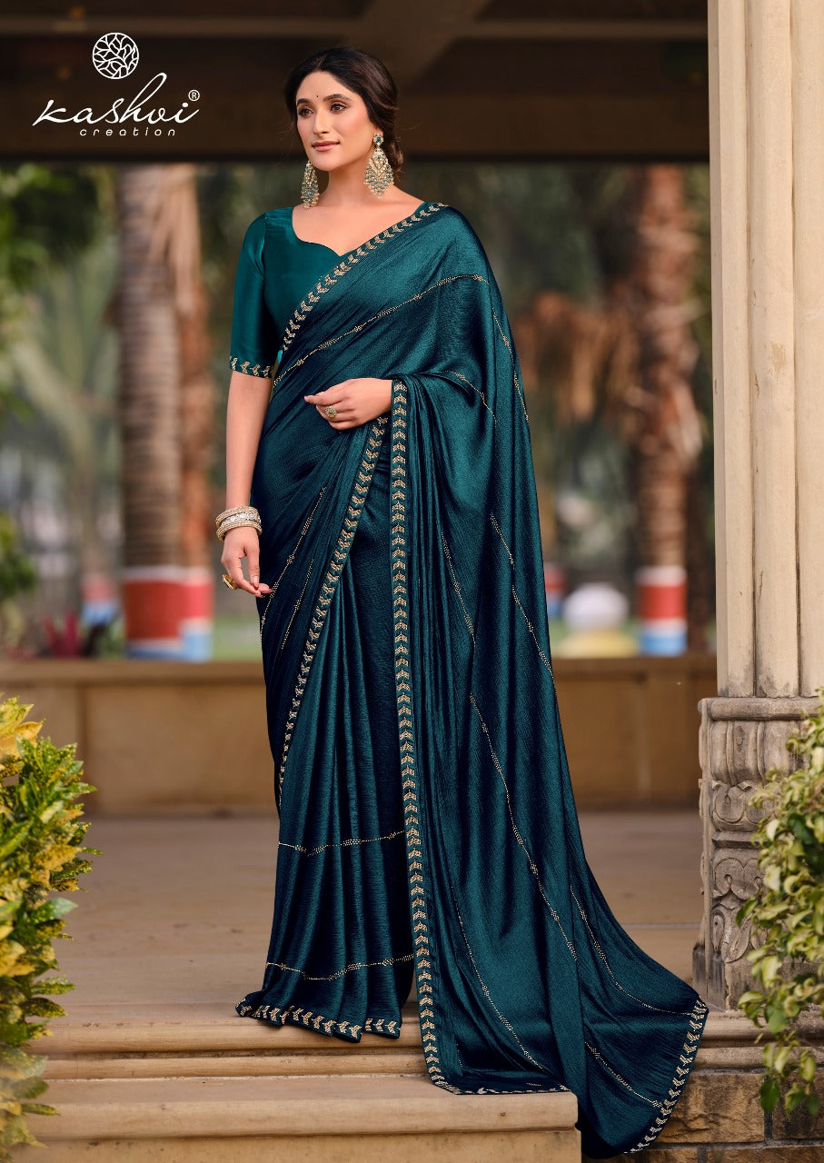 Platinum Vol 8 Kashvi Creation Soft Silk Sarees Exporter Ahmedabad