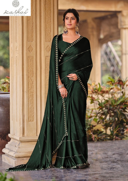 Platinum Vol 8 Kashvi Creation Soft Silk Sarees Exporter Ahmedabad
