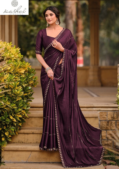 Platinum Vol 8 Kashvi Creation Soft Silk Sarees Exporter Ahmedabad