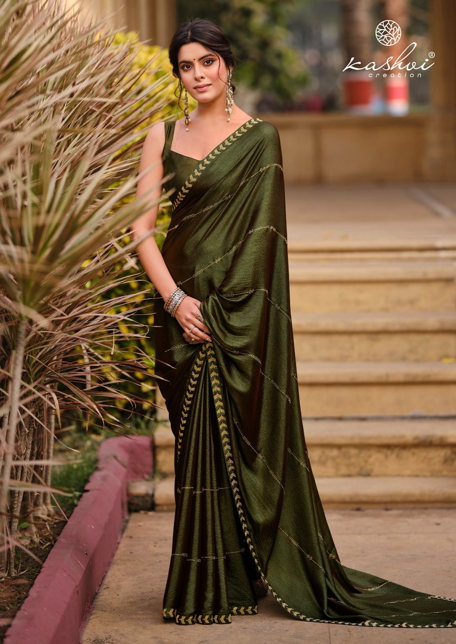 Platinum Vol 8 Kashvi Creation Soft Silk Sarees Exporter Ahmedabad