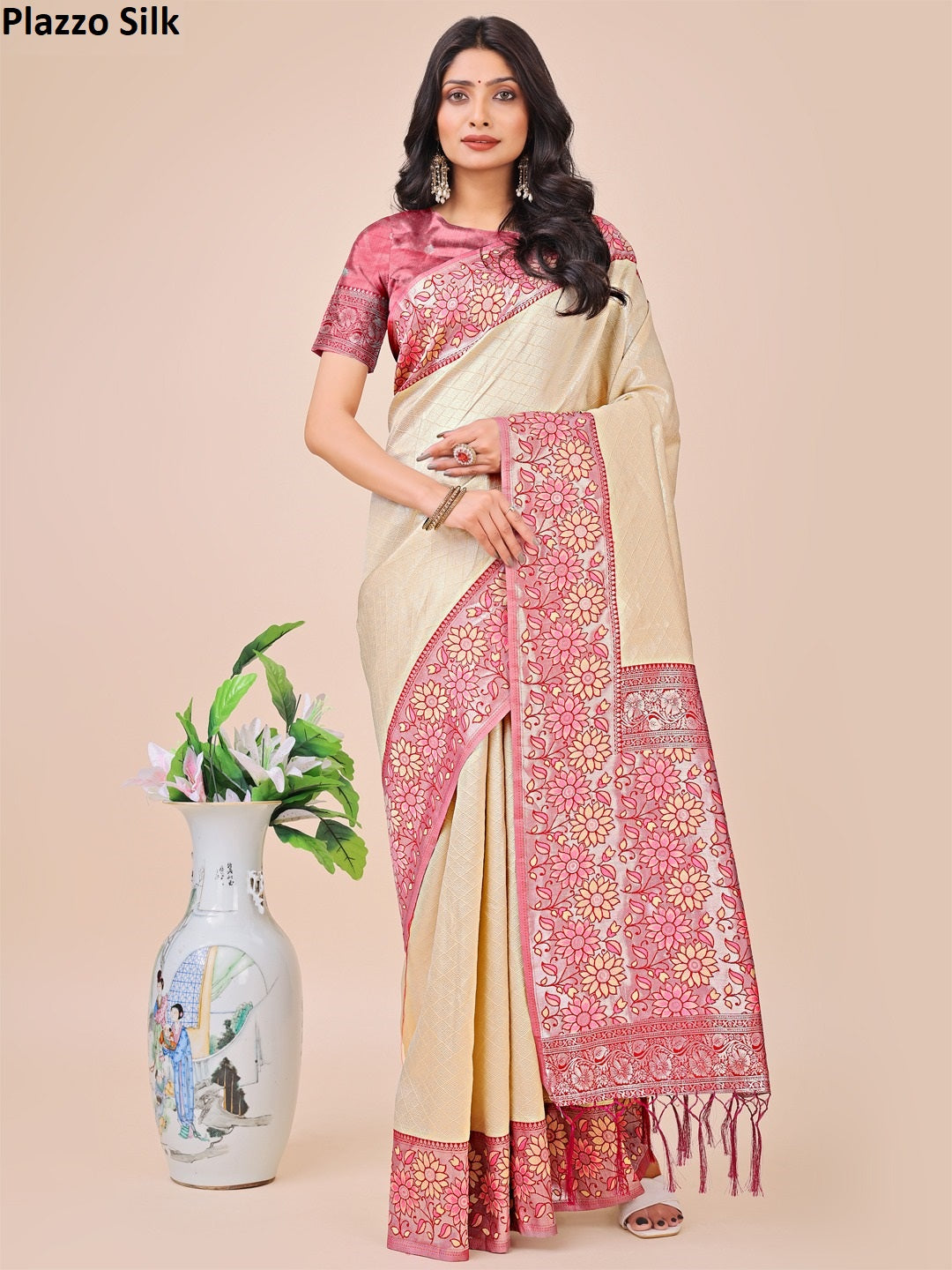 Plazzo Silk 1001-1006 Astita Sarees Supplier Ahmedabad