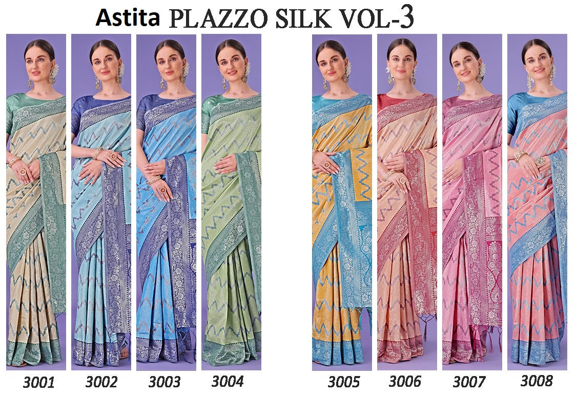 Plazzo Silk Vol 3 Astita Sarees Wholesaler