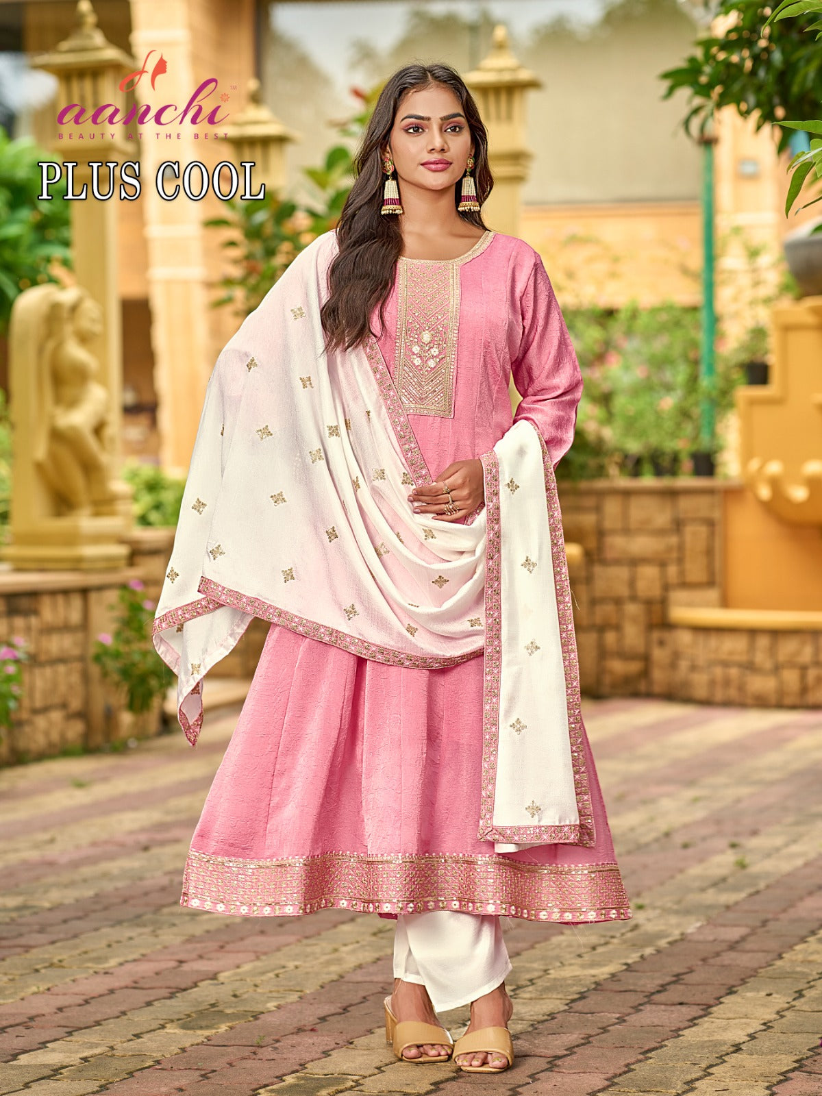 Plus Cool Aanchi Readymade Anarkali Suits Supplier
