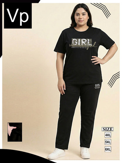 Plus Jumbo Size Vp Tencil Pyjama Night Suits Exporter India